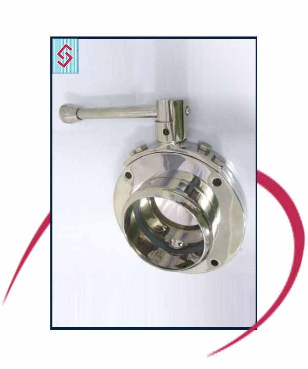 SS 14301 Butterfly Valve TC End