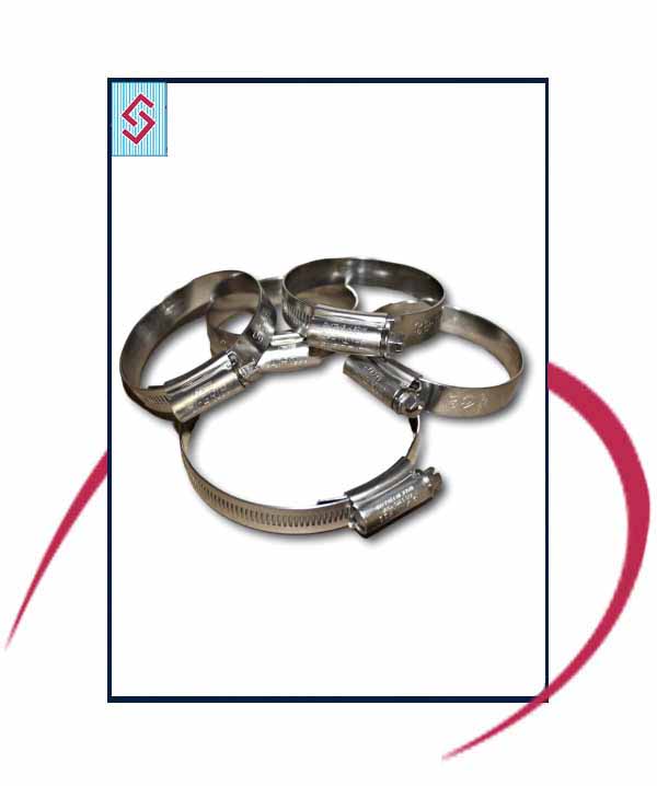 SS Dairy Hose Clip