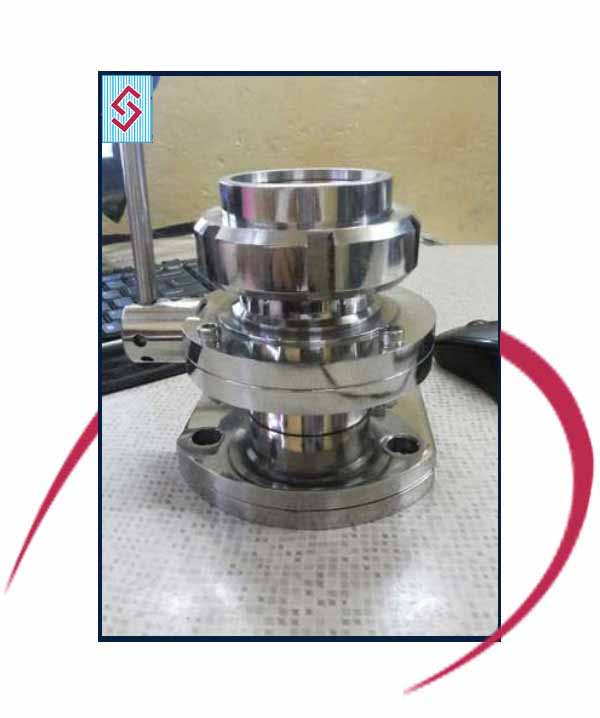 SS S30400 Butterfly Valve SMS Union