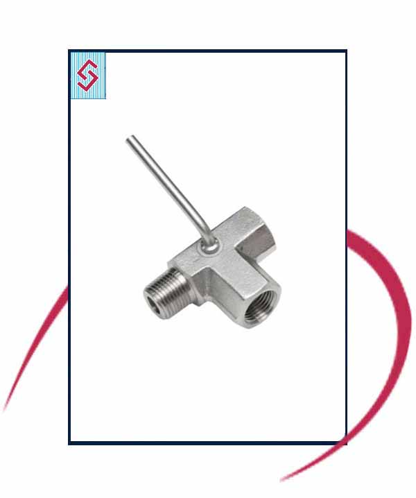 Stainless Steel 3 Way Gauge Cock