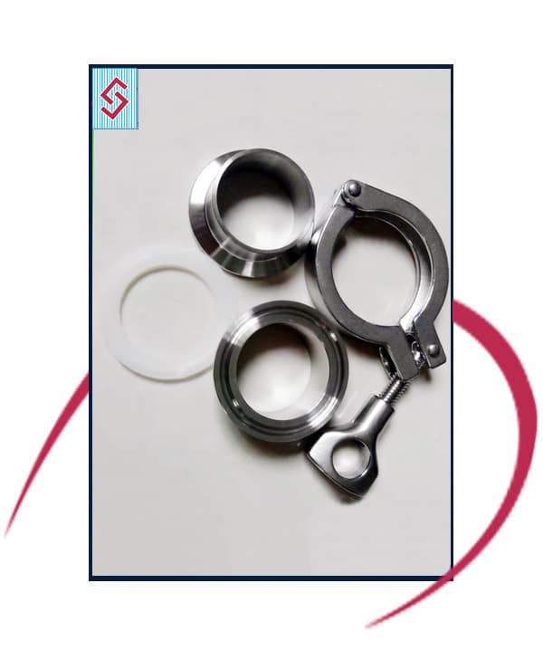 SS Tri-Clamp Sanitary Fittings